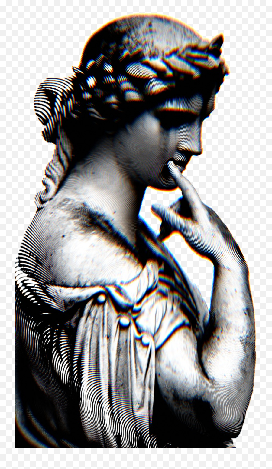 Statue Scultpure Greek Rome Stone Stonestatue Aesthetic - Calliope Statue Emoji,Stone Head Emoji