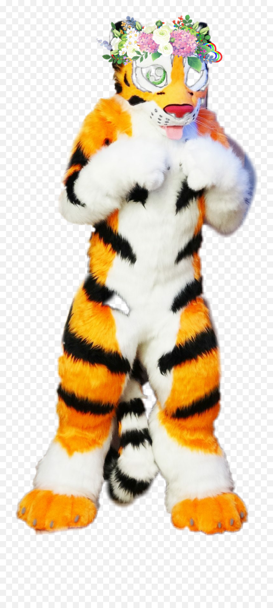 Furry Fursuit Furries Furryfandom - Bengal Tiger Emoji,Furry Emoji