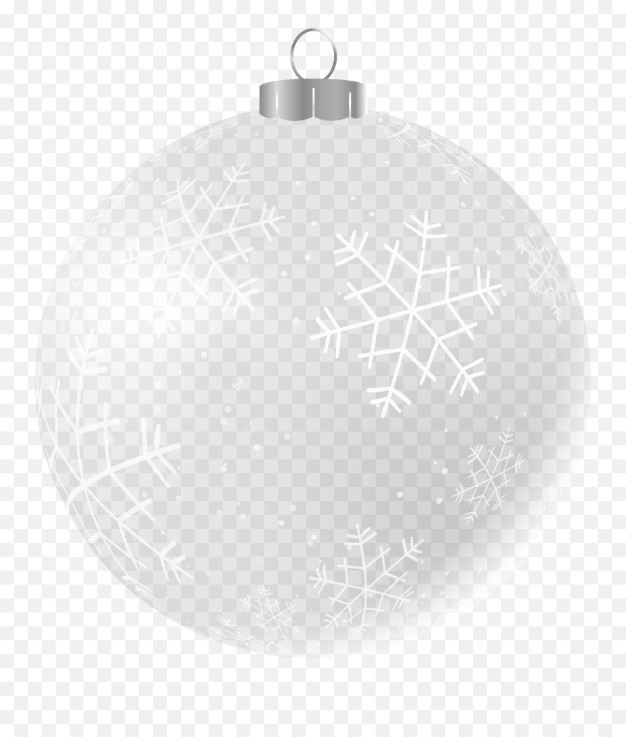 Ornaments Clipart Black And White Ornaments Black And White - White Christmas Ornaments Clipart Emoji,Emoji Christmas Ornaments