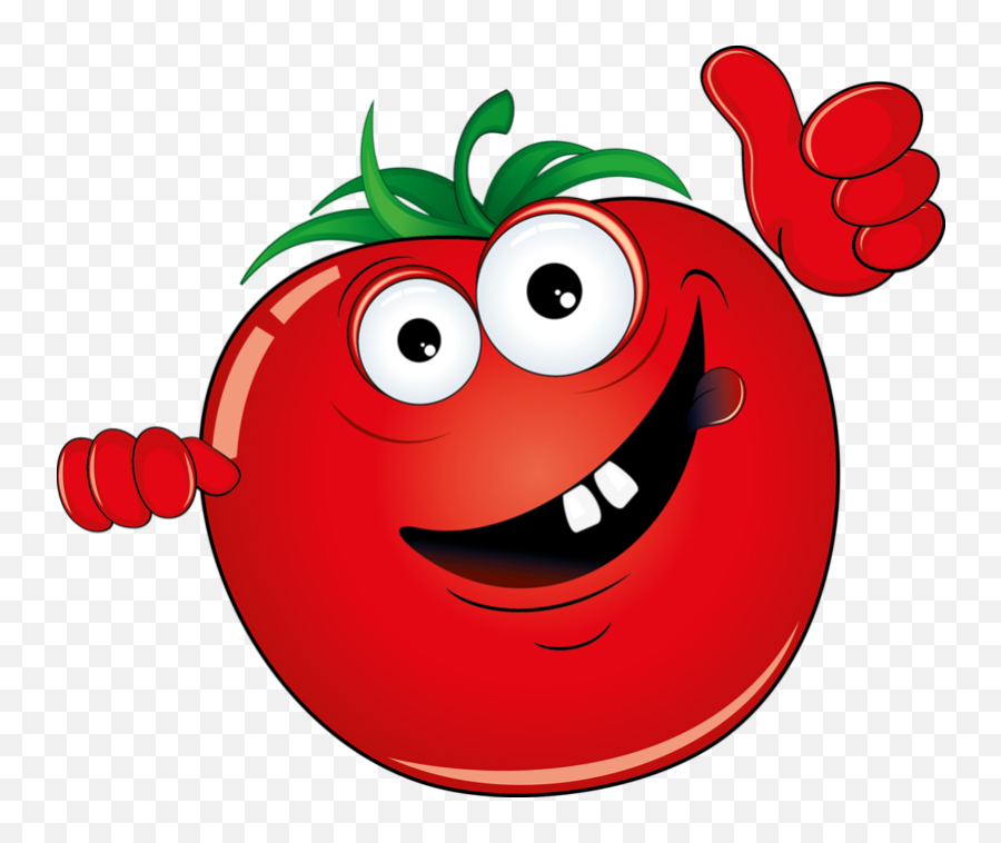 Vegetable Cartoon Illustration Red - Cartoon Vegetable Clipart Emoji,Raspberries Emoticon