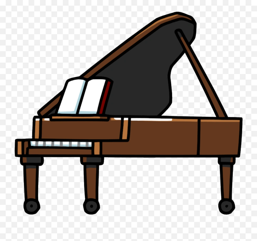 Piano Cartoon Png - Piano Png Clipart Emoji,Emoji Man And Piano