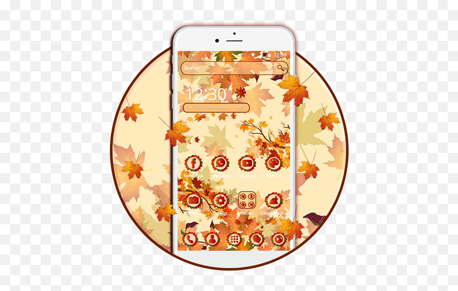 Sunny Autumn Theme - Smartphone Emoji,Ovo Emoji