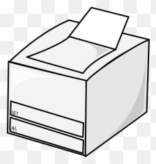 Laser Printer Clipart - Emoji