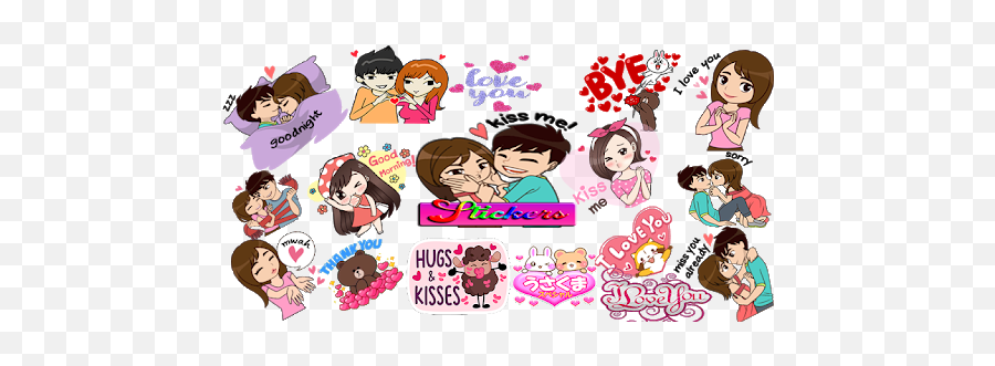 Love Stickers For Whataapp Apk App - Stiker Imut Met Pagi Emoji,Emoticones De Amor Para Whatsapp