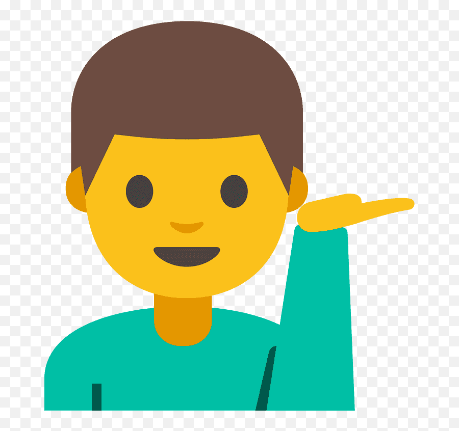 Man Tipping Hand Emoji Clipart - Sabesp Park Butantan,Sassy Woman Emoji