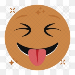 Stuck Out Tongue Emoji Icon Of Flat - Emoji,Apple Tongue Emoji