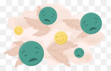 Reduce Stress and Anxiety While Forming New Habit - Circle Emoji