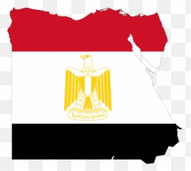 Detroit Printing - Egypt Map With Flag Emoji