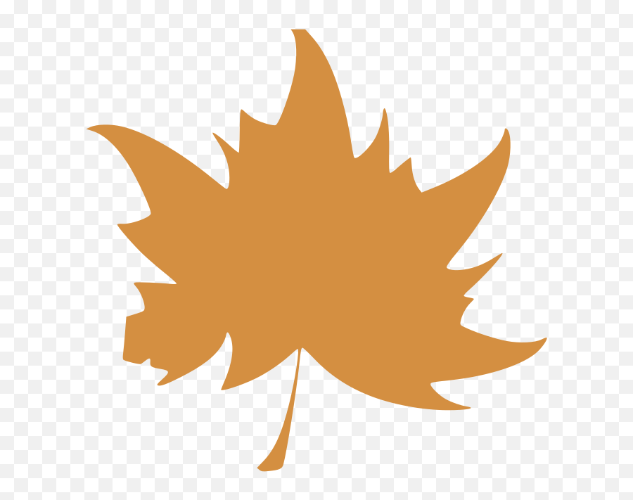 Maple Leaf Silhouette Free Svg File - Maple Leaf Gif Transparent Emoji,Maple Leaf Emoji