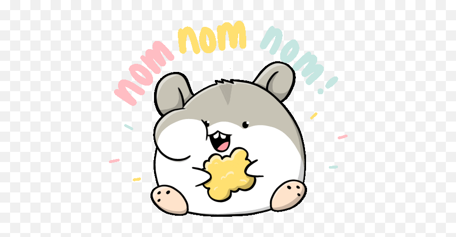 Hamster Gif Via Giphy - Kawaii Hamster Gif Emoji,Hamster Emoji