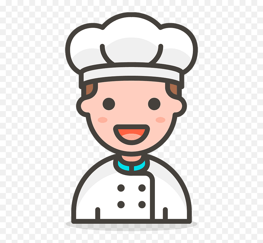 Man Cook Emoji Clipart - Graduation Emoji Man Png,Cook Emoji