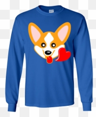 Corgi Emoji T - Minnesota Wisconsin I M With Stupid,Navy Emoji