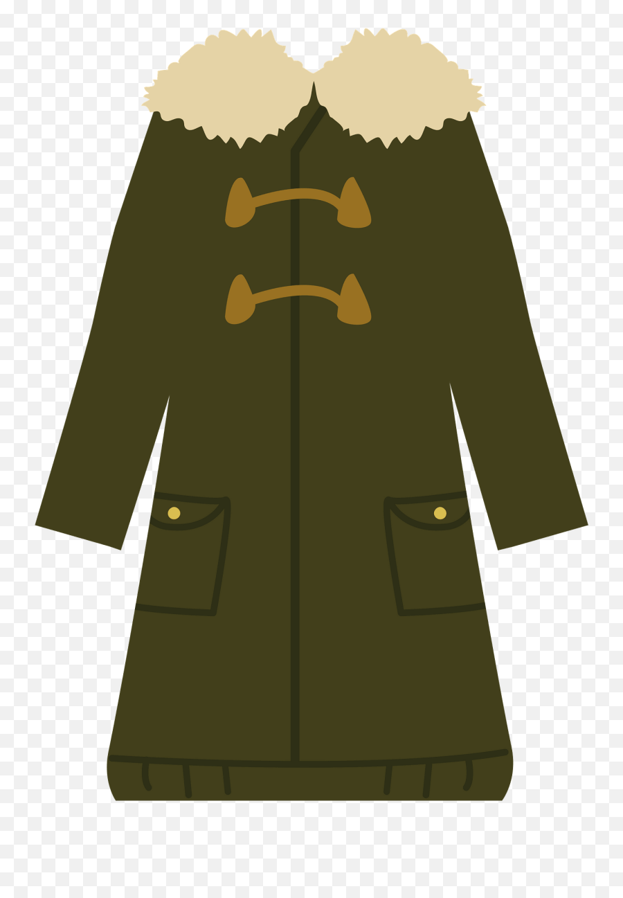 Duffle Coat Clipart - Full Length Emoji,Jacket Emoji
