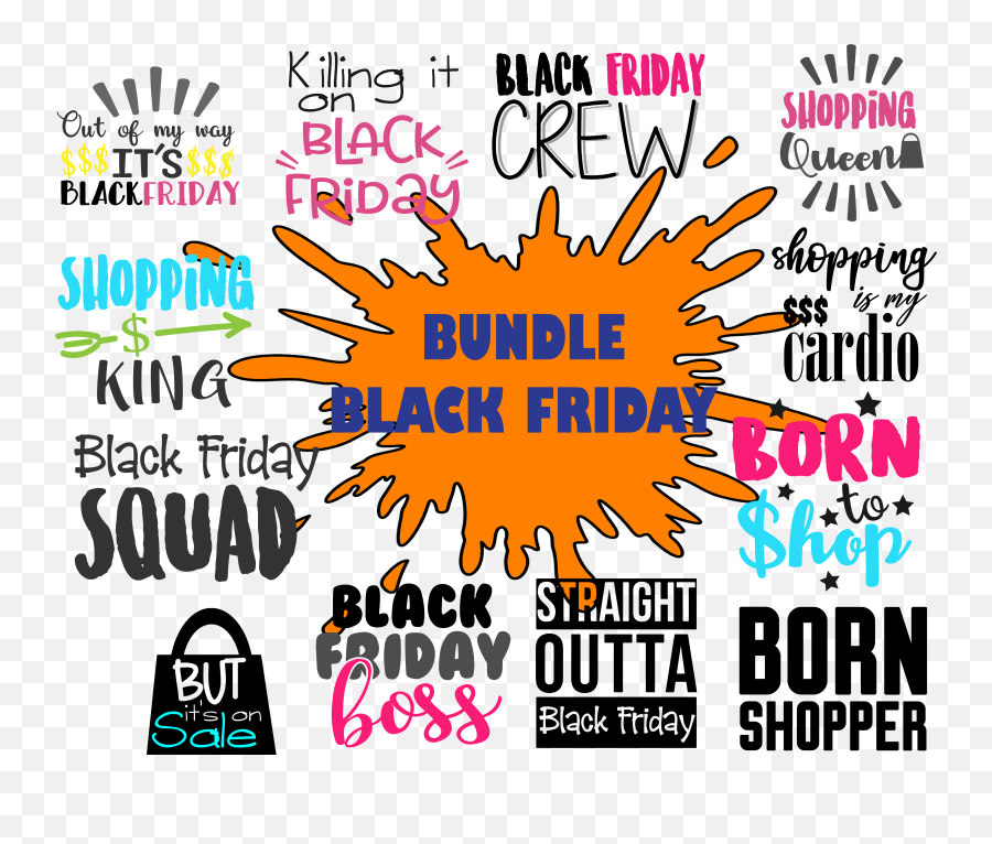 Black Friday Shopping Svg Black Friday - Chiraq Emoji,Black Friday Emoji