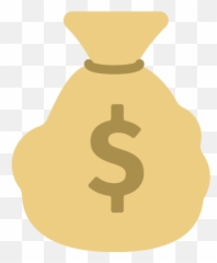 Money Bag Emoji - Bolsa De Dinero Sin Fondo,Cash Emoji