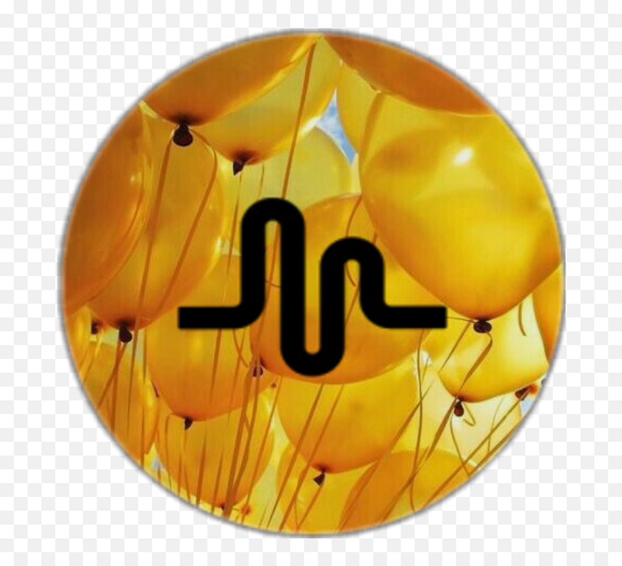 Musically Tiktok App Yellow Aesthetic - Aesthetic Tik Tok Logo Emoji,How To Get Emoji Love On Musically