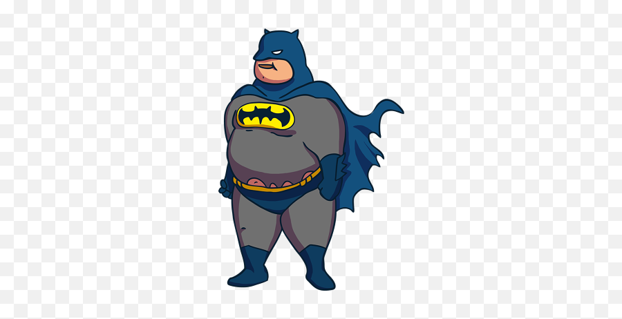 Batman Clipart Blue Batman Batman Blue Batman Transparent - Fat Superhero Emoji,Batman Emoji