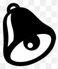 Emoji Black Bell1 - And White