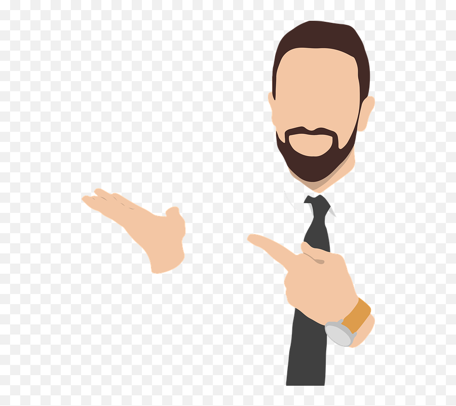 Man Holding Sign - Holding Sign Png Emoji,Beard Emoji Android
