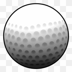 Golf Ball Transparent Png Download - Clipart Of Emoji
