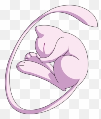 Kawaii Transparent - Mew Emoji