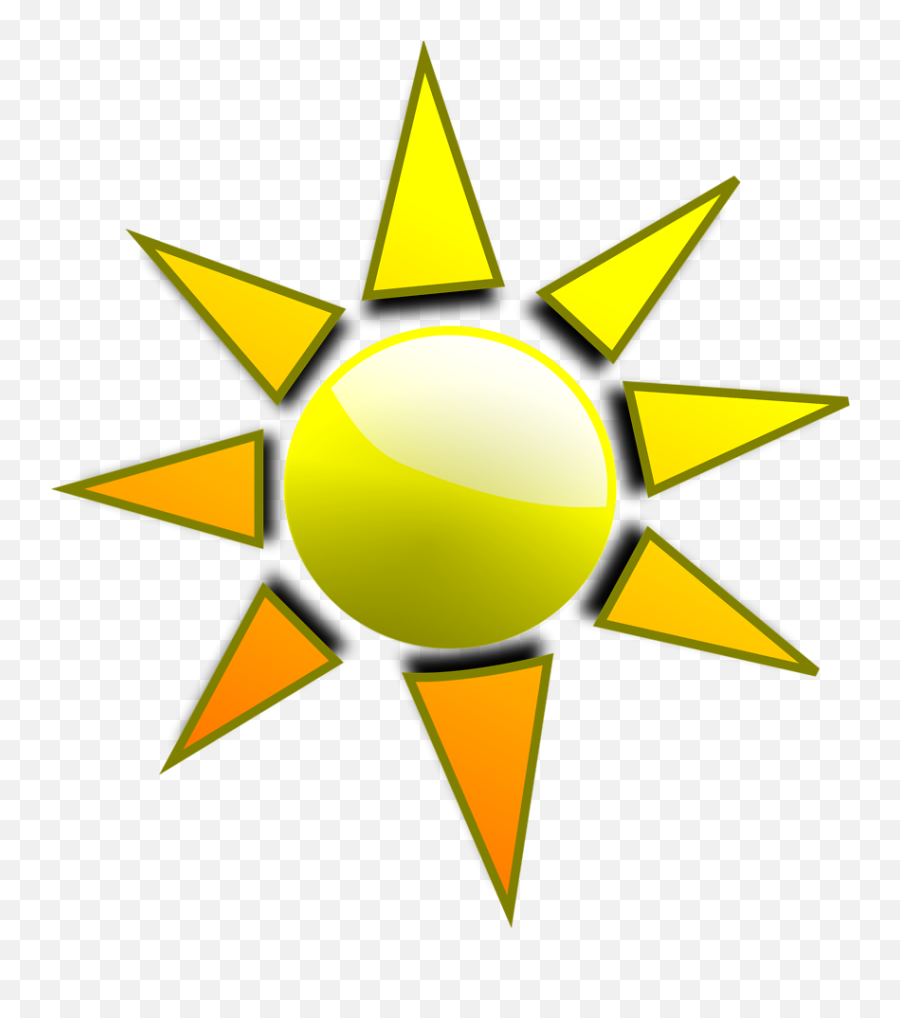 Sun - Clip Art Emoji,Emotional Symbols