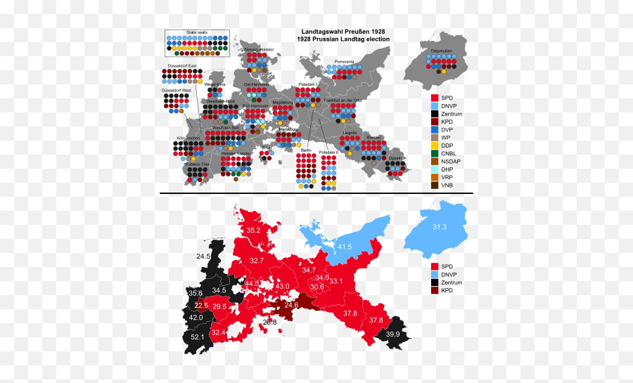 1928 Prussian Landtag Election - 1928 German Election Emoji,Level 4 Emojis