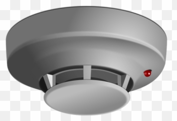 Desenho Vetorial De Detector De Fumaça - Smoke Detector Clip Art Emoji,Smoke Emoticon