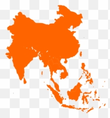 Pizza Hut Info Graph - South East Asia Map Png Emoji