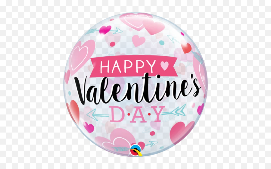 Valentines Arrows And Hearts Bubble - Inflatable Emoji,Gift Arrows Emoji