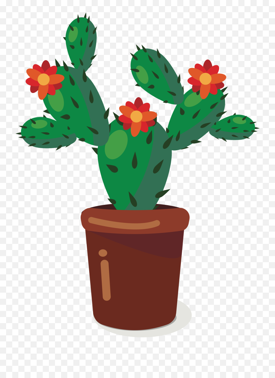 Transparent Cute Cactus Clipart - Transparent Background Cactus Clipart Emoji,Cactus Emoji