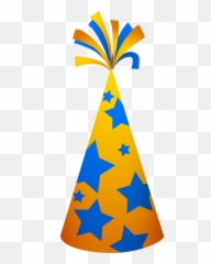 Triangle Party Hat Clipart - Party Hat Vector Png Emoji,Party Hat Emoji