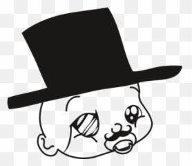 8 Free Monocle U0026 Emoji Vectors - Pixabay Thug Life Cartoon,Top Hat Emoji