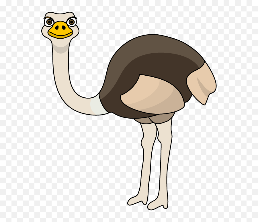 Ostrich Cliparts - Clip Art Library Ostrich Clipart Emoji,Ostrich Emoji