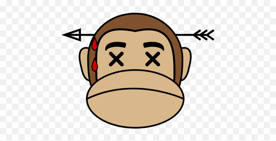 Dead Monkey - Dead Monkey Emoji,Emojis