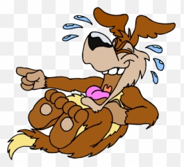 Free Laughing Cliparts Download Art - Little Dog Laughed Cartoon Emoji