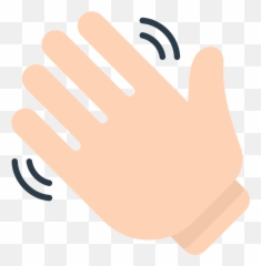 Fxemoji U1f44b - Hand Waving Png