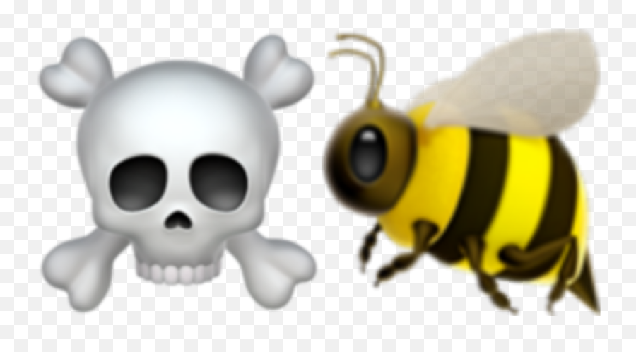Emojis Bee Popular - Stickers Sticker By Bee Emoji Transparent Background,Bumble Bee Emoji