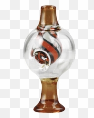 Pulsar Uv Bubble Swirl Carb Cap - Barware Emoji