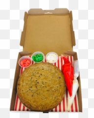 Make Your Own Cookie Cake Pizza Box Kit - Cardboard Emoji