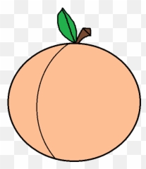 Peach Clipart Emoji Pencil And In Color - Peach Fruit Gifs Png,Peaches Emoji