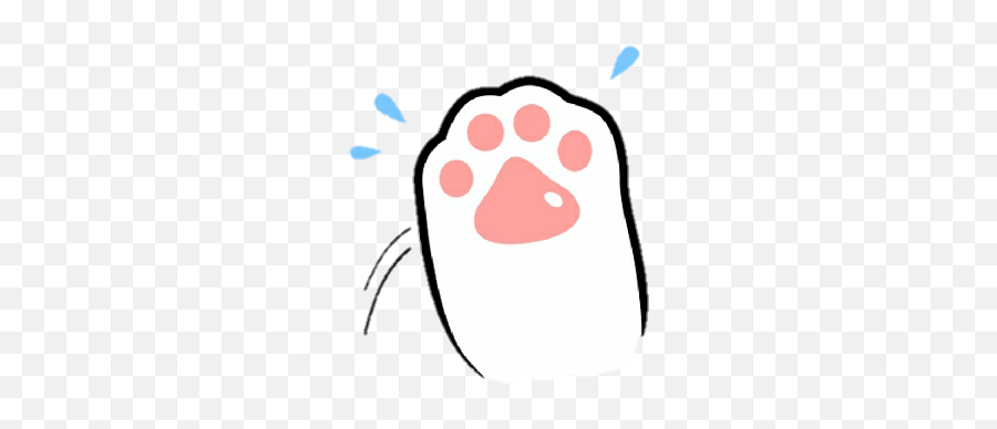 Cute Catpaw Kawaii Soft Paws Edit Pink - Illustration Emoji,Cat Paw Emoji