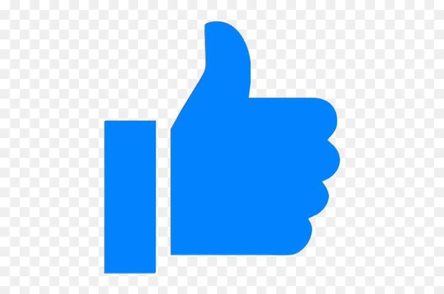 Facebook Like Love React Blue Emoji - Like Button Gif Green Screen,Facebook Logo Emoji