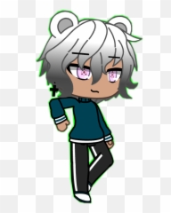 Bear Boy Jolly Cool Gang Gangster Gacha - Cartoon Emoji
