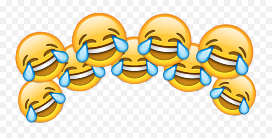 Emoji Iphoneemoji Emojicrown Lough - Clip Art,Bk Emoji