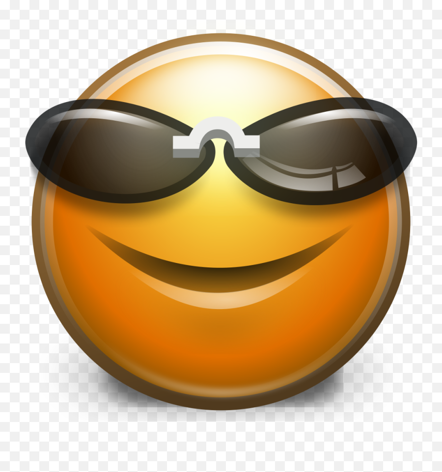 Gnome3 - Software Emoji,Sunglasses Emoticon