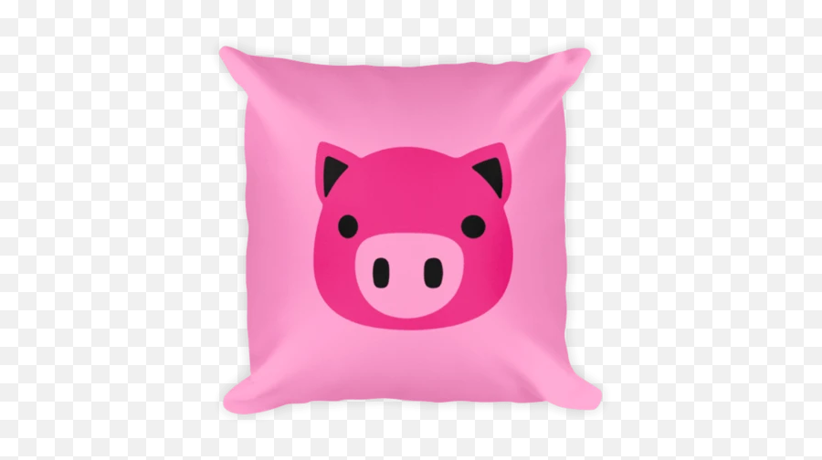 Pig Pillow Emoji,Extra Large Emoji Pillow