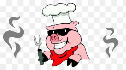 Pork Drawing Pulled Transparent Png - Bbq Pig Clipart Emoji,Pig Knife Emoji