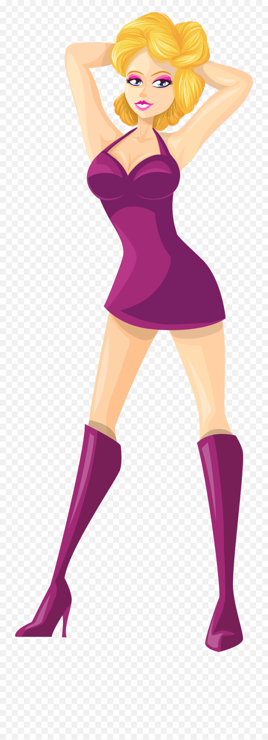 Skin Clipart Light Skin Skin Light - Woman In Short Skirt Cartoon Emoji,Blonde Shrug Emoji