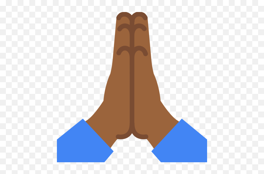 Medium - Clip Art Emoji,Praying Hand Emoji